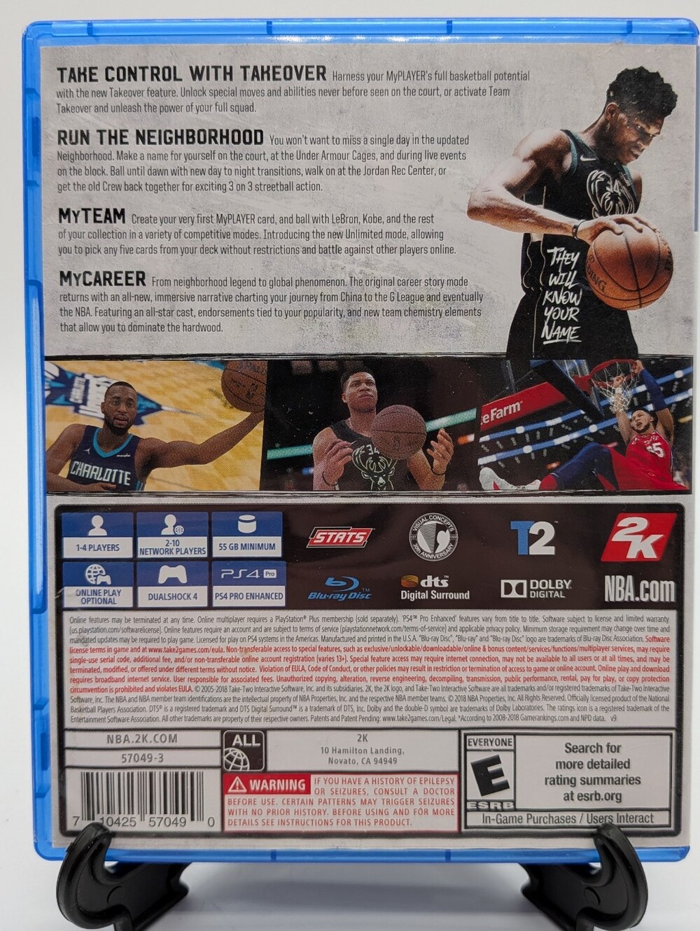 PS4 - PlayStation 4 - NBA2K Basketballs 🏀 & FarCry 6 - 4 Game LOT - Picture 7 of 16